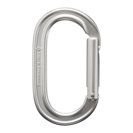 Black Diamond - Oval Keylock Karabin // Sølv fra Black Diamond - billede nr. 1 hos GrejFreak.dk