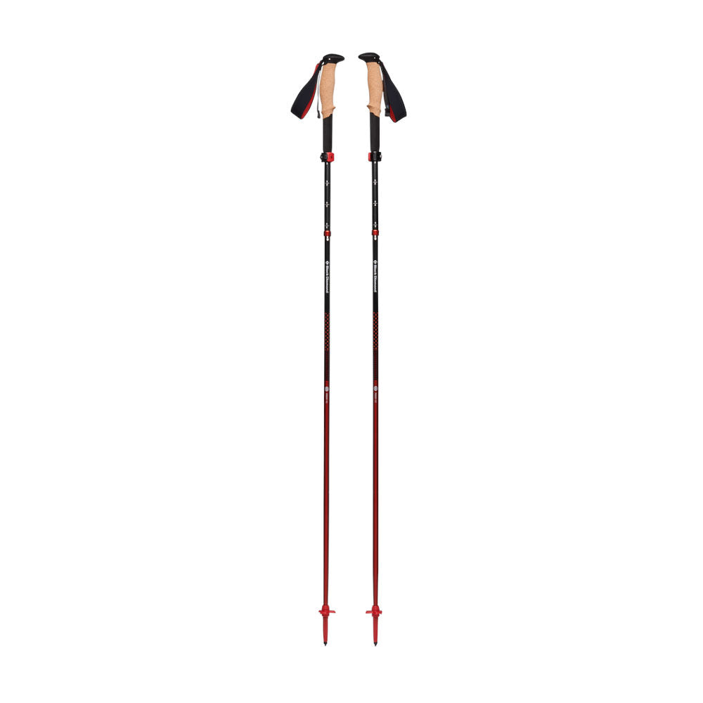 Black Diamond - Pursuit FLZ Vandrestave 2 stk Sort/orange fra Black Diamond - billede nr. 1 hos GrejFreak.dk