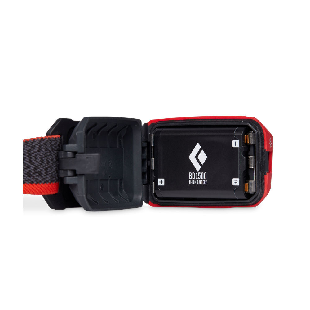 Black Diamond - Storm Pandelampe 450 Lumen // Rød fra Black Diamond - billede nr. 7 hos GrejFreak.dk