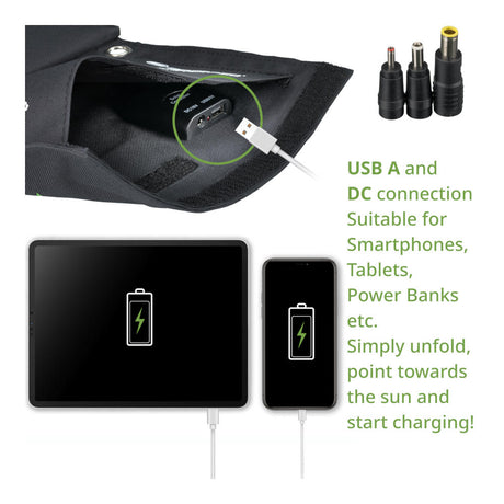 Bresser - Mobile Solar Solcellepanel 21W fra Bresser - billede nr. 3 hos GrejFreak.dk