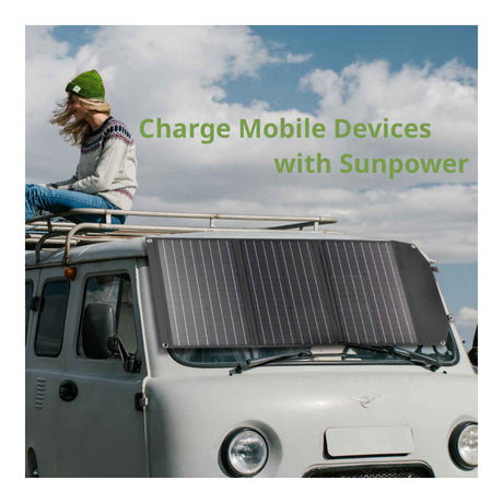 Bresser - Mobile Solar Solcellepanel 90W fra Bresser - billede nr. 4 hos GrejFreak.dk