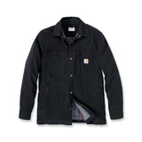 Carhartt - Fleece Foret Skjortejakke // Sort fra Carhartt - billede nr. 1 hos GrejFreak.dk