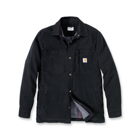 Carhartt - Fleece Foret Skjortejakke // Sort fra Carhartt - billede nr. 1 hos GrejFreak.dk