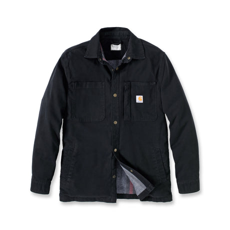 Carhartt - Fleece Foret Skjortejakke // Sort fra Carhartt - billede nr. 1 hos GrejFreak.dk