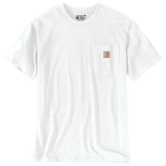 Carhartt - Dearborn Relaxed Pocket T-Shirt // Hvid fra Carhartt - billede nr. 1 hos GrejFreak.dk