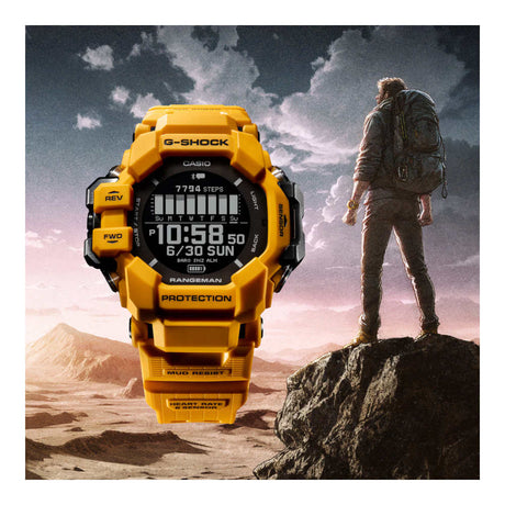 Casio - G-Shock Rangeman GPR-H1000-9 Gul fra Casio - billede nr. 4 hos GrejFreak.dk