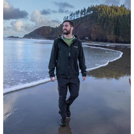 Columbia - Ampli-Dry II Vandtæt Herre Skaljakke // Sort fra Columbia - billede nr. 12 hos GrejFreak.dk