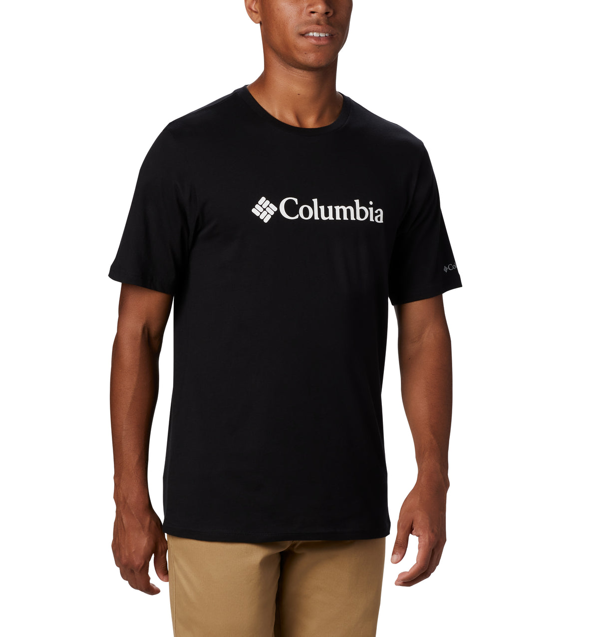 Columbia - CSC Basic Logo Herre T-Shirt // Sort fra Columbia - billede nr. 3 hos GrejFreak.dk