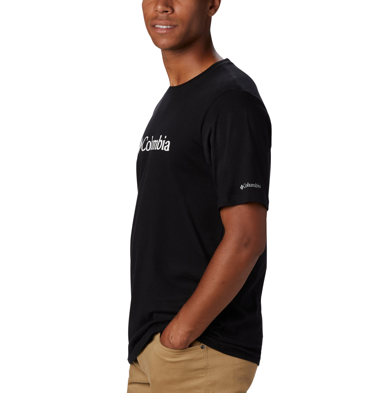 Columbia - CSC Basic Logo Herre T-Shirt // Sort fra Columbia - billede nr. 5 hos GrejFreak.dk