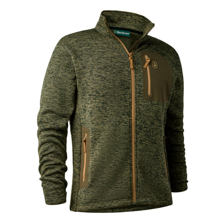 Deerhunter - Sarek Strikjakke Olive Night Melange fra Deerhunter - billede nr. 1 hos GrejFreak.dk