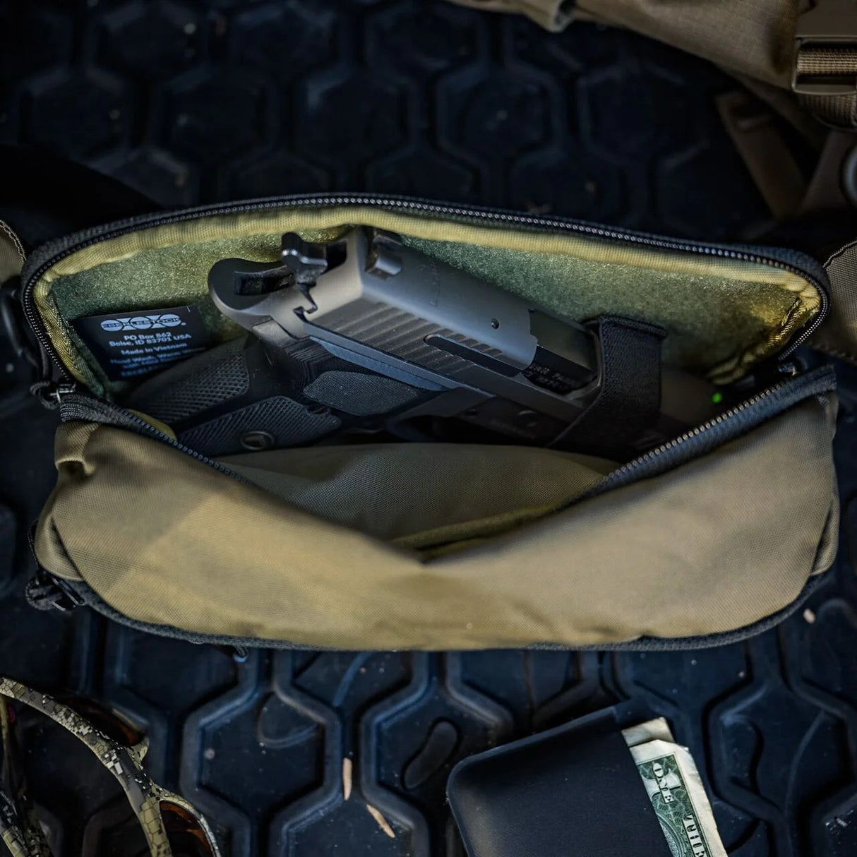 Eberlestock - Bando Bag Bæltetaske XL // Sort fra Eberlestock - billede nr. 7 hos GrejFreak.dk