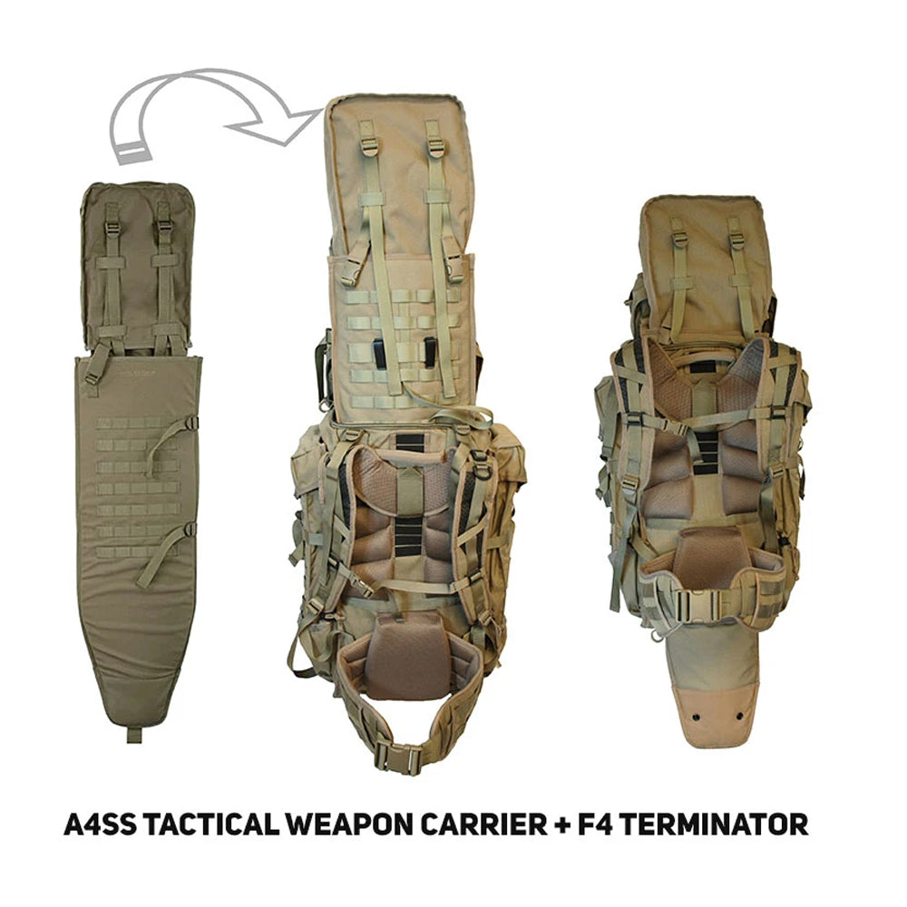 Eberlestock - F4 Terminator Rygsæk (67L) // Mørk Sand / Coyote fra Eberlestock - billede nr. 3 hos GrejFreak.dk