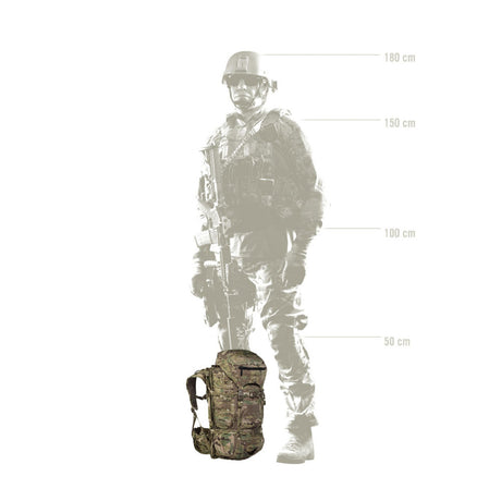 Eberlestock - Gunslinger II Rygsæk m. Intex Ramme 44L MultiCam fra Eberlestock - billede nr. 8 hos GrejFreak.dk