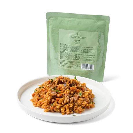Food Force - Pilaf Med Svinekød 300 g (459 kcal) fra Food Force - billede nr. 1 hos GrejFreak.dk