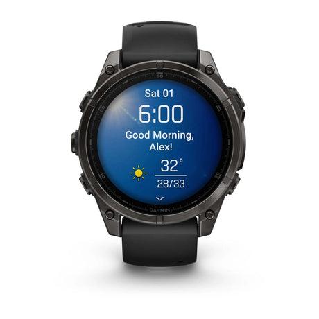 Garmin - Fenix 8 Amoled Smartwatch 47 mm Pebble Grey GPS Ur fra Garmin - billede nr. 11 hos GrejFreak.dk
