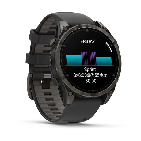 Garmin - Fenix 8 Amoled Smartwatch 47 mm Pebble Grey GPS Ur fra Garmin - billede nr. 12 hos GrejFreak.dk