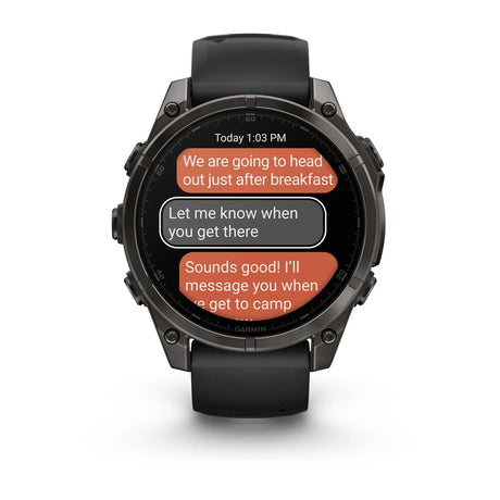 Garmin - Fenix 8 Amoled Smartwatch 47 mm Pebble Grey GPS Ur fra Garmin - billede nr. 4 hos GrejFreak.dk