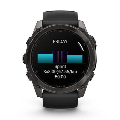 Garmin - Fenix 8 Amoled Smartwatch 51 mm Pebble Grey GPS Ur fra Garmin - billede nr. 4 hos GrejFreak.dk