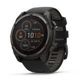 Garmin - Fenix 8 Sapphire Solar 51 mm Pebble Grey GPS Ur fra Garmin - billede nr. 1 hos GrejFreak.dk