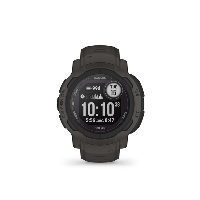 Garmin - Instinct 2 Solar GPS Ur // Grå fra Garmin - billede nr. 1 hos GrejFreak.dk