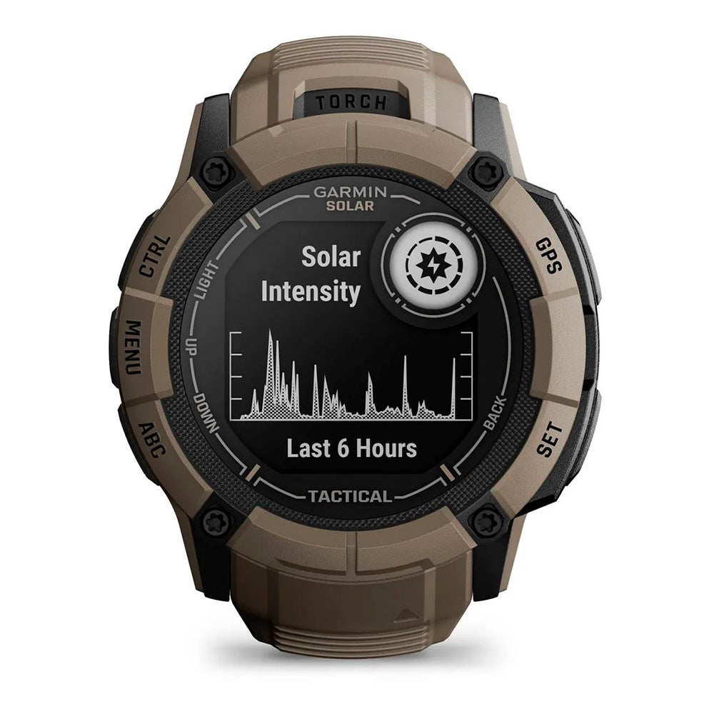 Garmin - Instinct 2X Tactical Solar GPS Ur // Coyote fra Garmin - billede nr. 1 hos GrejFreak.dk