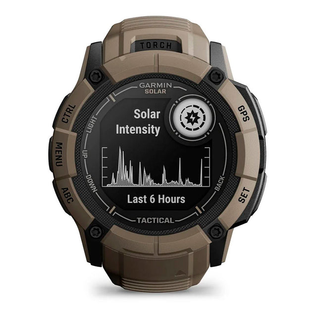 Garmin - Instinct 2X Tactical Solar GPS Ur // Coyote fra Garmin - billede nr. 1 hos GrejFreak.dk