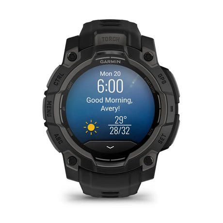 Garmin - Instinct 3 Amoled 45 mm Smartwatch // Sort fra Garmin - billede nr. 11 hos GrejFreak.dk