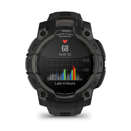 Garmin - Instinct 3 Amoled 45 mm Smartwatch // Sort fra Garmin - billede nr. 7 hos GrejFreak.dk