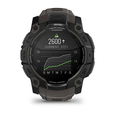 Garmin - Instinct 3 Amoled 50 mm Smartwatch // Sort/Charcoal fra Garmin - billede nr. 9 hos GrejFreak.dk