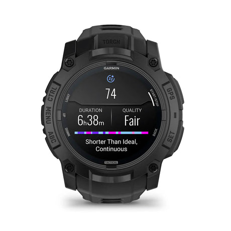 Garmin - Instinct 3 AMOLED 50 mm TACTICAL Smartwatch // Sort fra Garmin - billede nr. 3 hos GrejFreak.dk