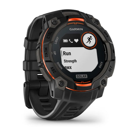 Garmin - Instinct 3 Solar 45 mm Smartwatch // Sort fra Garmin - billede nr. 3 hos GrejFreak.dk