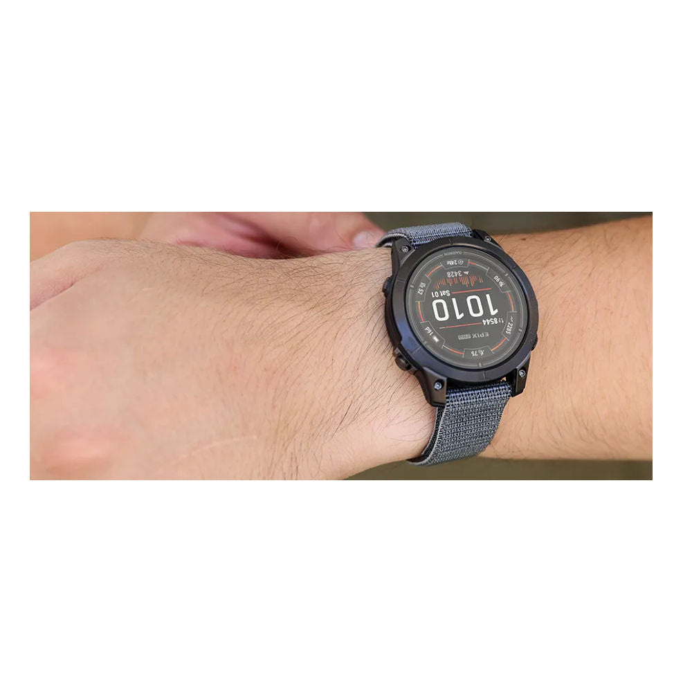 Garmin - UltraFit Nylonrem 26 mm // Sort fra Garmin - billede nr. 4 hos GrejFreak.dk