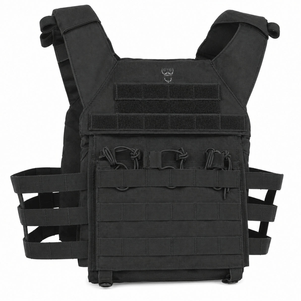 Gingers Tactical Gear - Kangaroo Skeleton Plate Carrier // Sort fra Gingers Tactical Gear - billede nr. 1 hos GrejFreak.dk