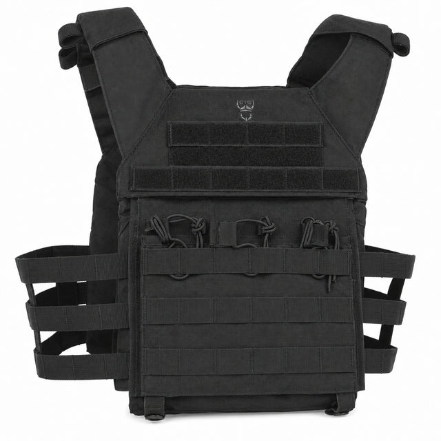Gingers Tactical Gear - Kangaroo Skeleton Plate Carrier // Sort fra Gingers Tactical Gear - billede nr. 1 hos GrejFreak.dk