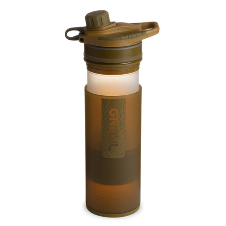 Grayl - Geopress Flaske Med Vandrensefilter 710ml // Coyote Brown fra Grayl - billede nr. 4 hos GrejFreak.dk