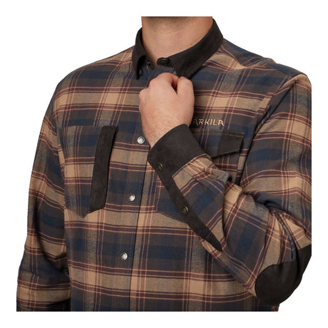 Härkila - Aivak Herre Skjorte Brun fra Härkila - billede nr. 3 hos GrejFreak.dk