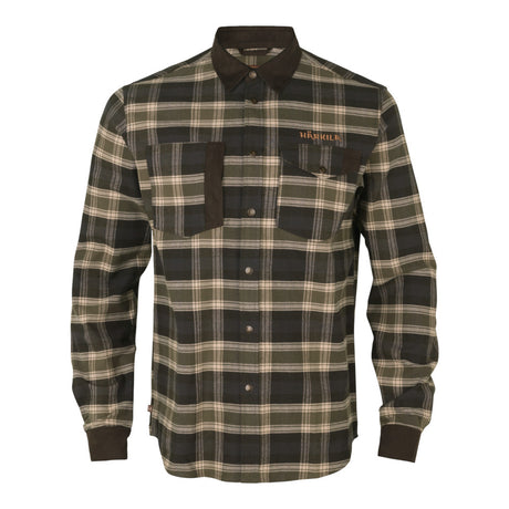 Härkila - Aivak Herre Skjorte Olivengrøn fra Härkila - billede nr. 1 hos GrejFreak.dk