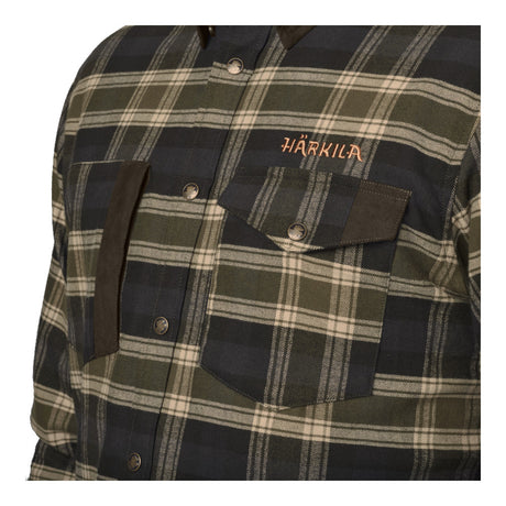 Härkila - Aivak Herre Skjorte Olivengrøn fra Härkila - billede nr. 6 hos GrejFreak.dk