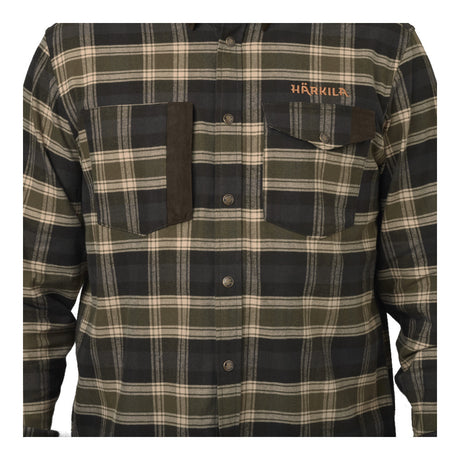 Härkila - Aivak Herre Skjorte Olivengrøn fra Härkila - billede nr. 7 hos GrejFreak.dk