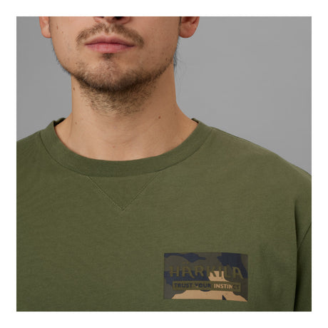 Härkila - Core Herre T-shirt // Olivengrøn fra Härkila - billede nr. 3 hos GrejFreak.dk