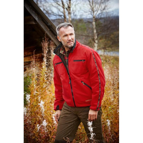 Härkila - Kamko Fleece // Brun / Rød fra Härkila - billede nr. 6 hos GrejFreak.dk