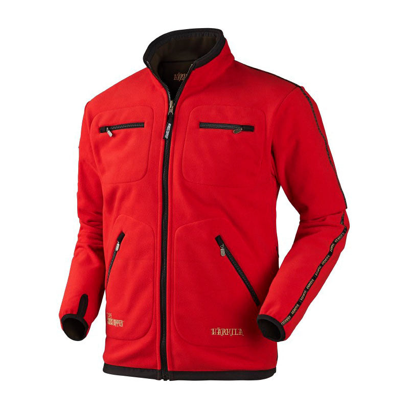 Härkila - Kamko Fleece // Brun / Rød fra Härkila - billede nr. 8 hos GrejFreak.dk