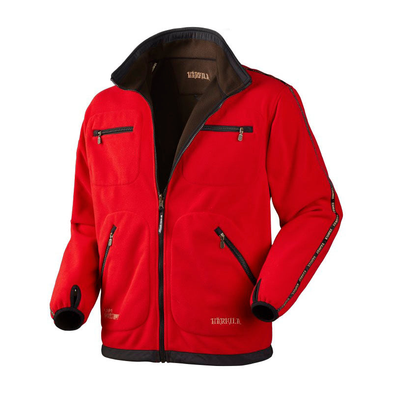 Härkila - Kamko Fleece // Brun / Rød fra Härkila - billede nr. 9 hos GrejFreak.dk