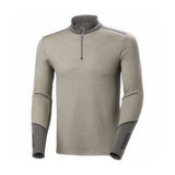 Helly Hansen - Lifa Merino 1/2 Zip Herre Undertrøje // Grå fra Helly Hansen - billede nr. 1 hos GrejFreak.dk
