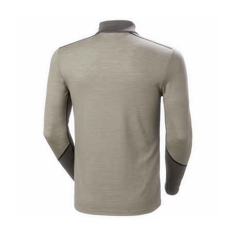 Helly Hansen - Lifa Merino 1/2 Zip Herre Undertrøje // Grå fra Helly Hansen - billede nr. 2 hos GrejFreak.dk