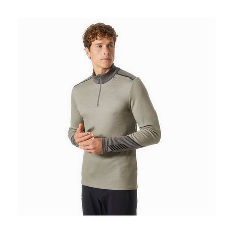 Helly Hansen - Lifa Merino 1/2 Zip Herre Undertrøje // Grå fra Helly Hansen - billede nr. 3 hos GrejFreak.dk