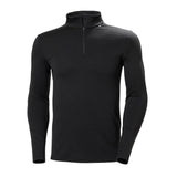 Helly Hansen - Lifa Merino 1/2 Zip Herre Undertrøje // Sort fra Helly Hansen - billede nr. 1 hos GrejFreak.dk