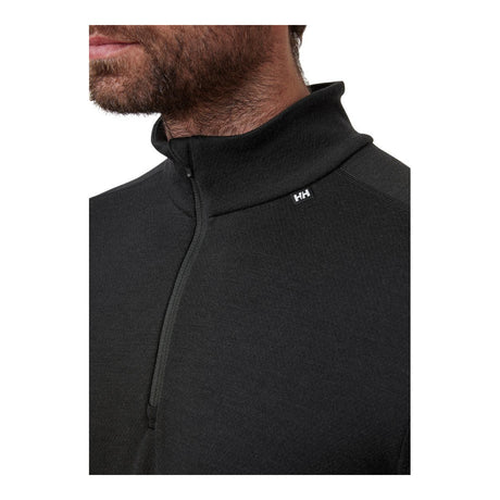 Helly Hansen - Lifa Merino 1/2 Zip Herre Undertrøje // Sort fra Helly Hansen - billede nr. 3 hos GrejFreak.dk