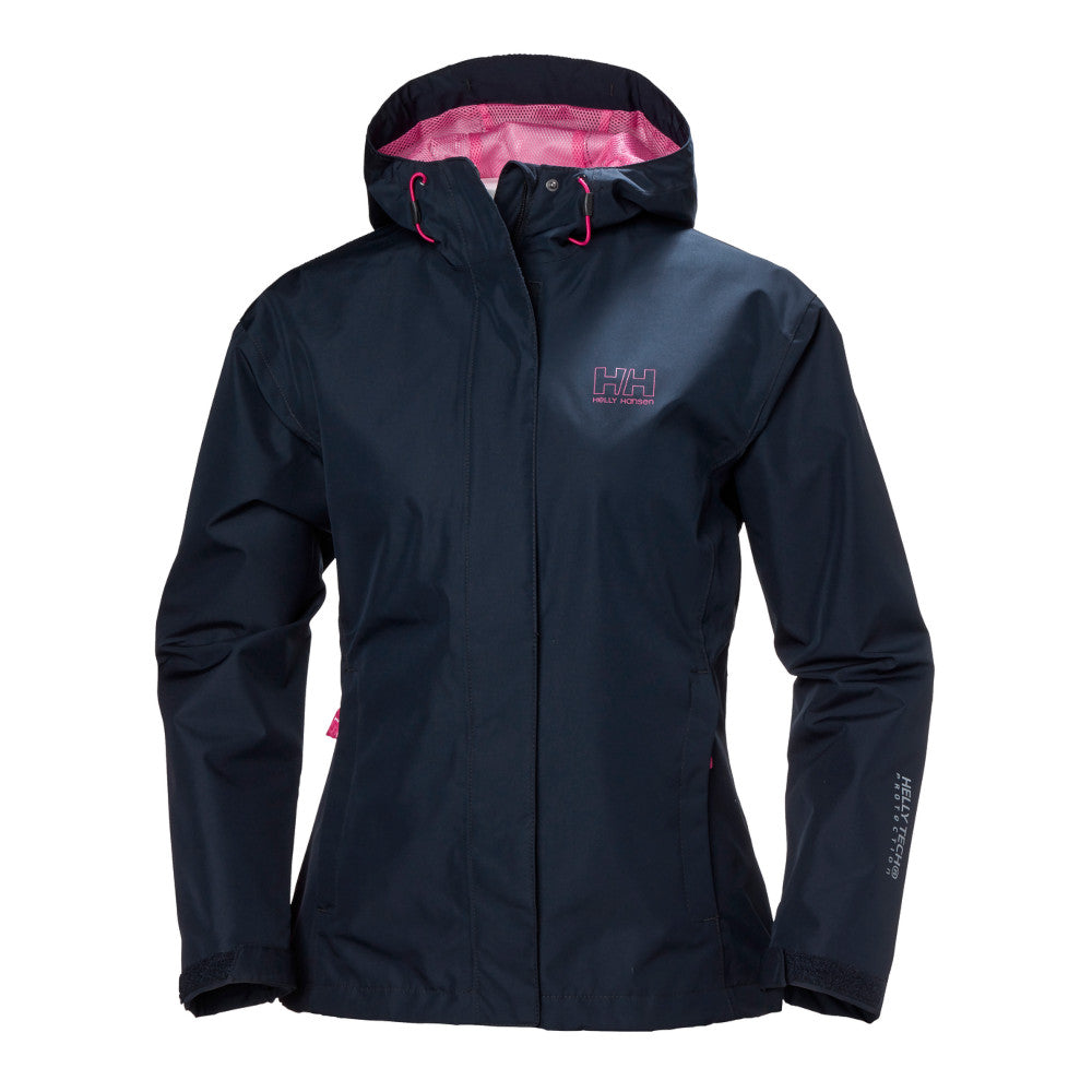 Helly Hansen - Seven J Dame Regnjakke // Blå fra Helly Hansen - billede nr. 6 hos GrejFreak.dk