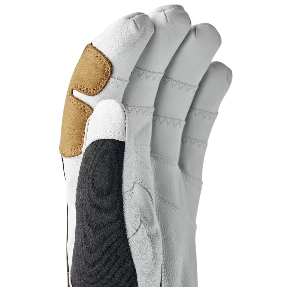 Hestra - Ergo Grip Active Wool Terry 5-Finger Handske // Black/Offwhite fra Hestra - billede nr. 3 hos GrejFreak.dk